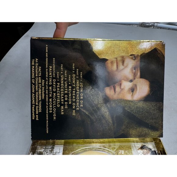 John Adams HBO Miniseries DVD Box 3 disk Set English READ - Picture 9 of 9